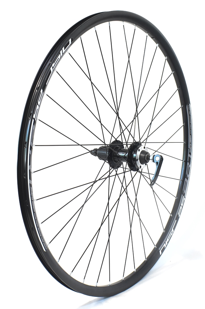 HÁTSÓKERÉK MTB 26 DUPLA FEKETE KAZETTÁS DISC 963-AS TÁRCSAFÉKES AGY 6-CSAVAROS