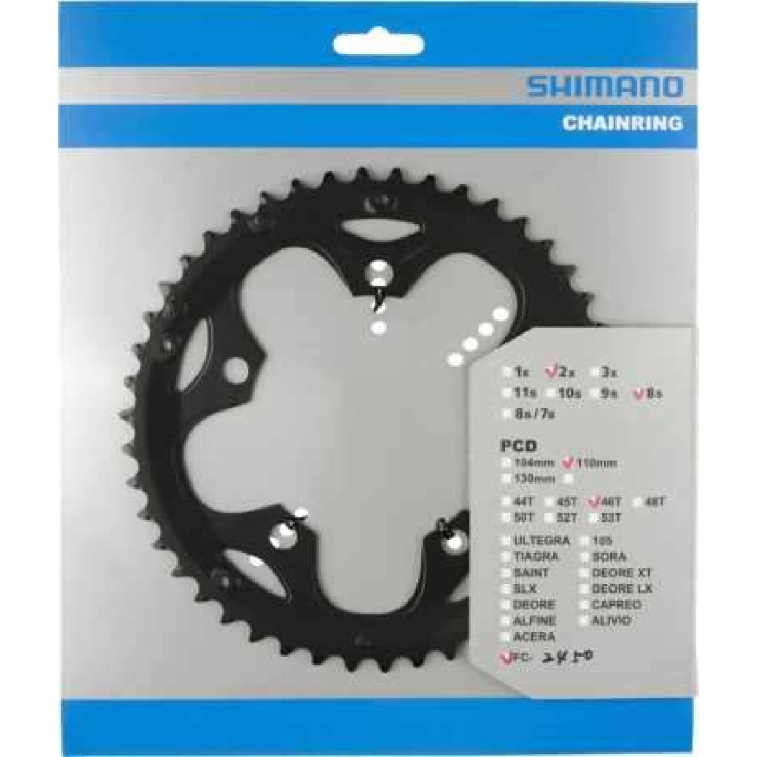 Lánckerék Shimano 46T FC-2450