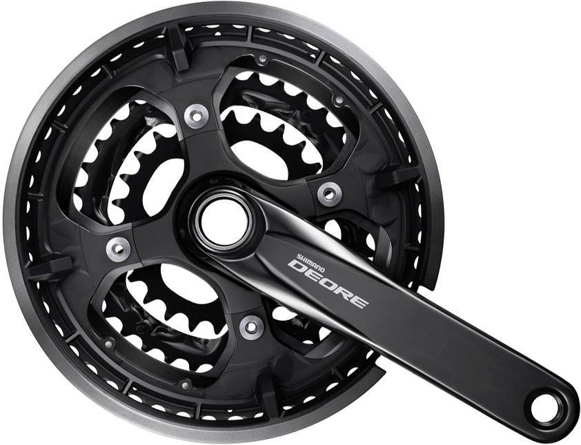 HAJTÓMŰ DEORE 175MM 48X36X26F INTEGRÁLT HG-X 10-ES LV FEKETE