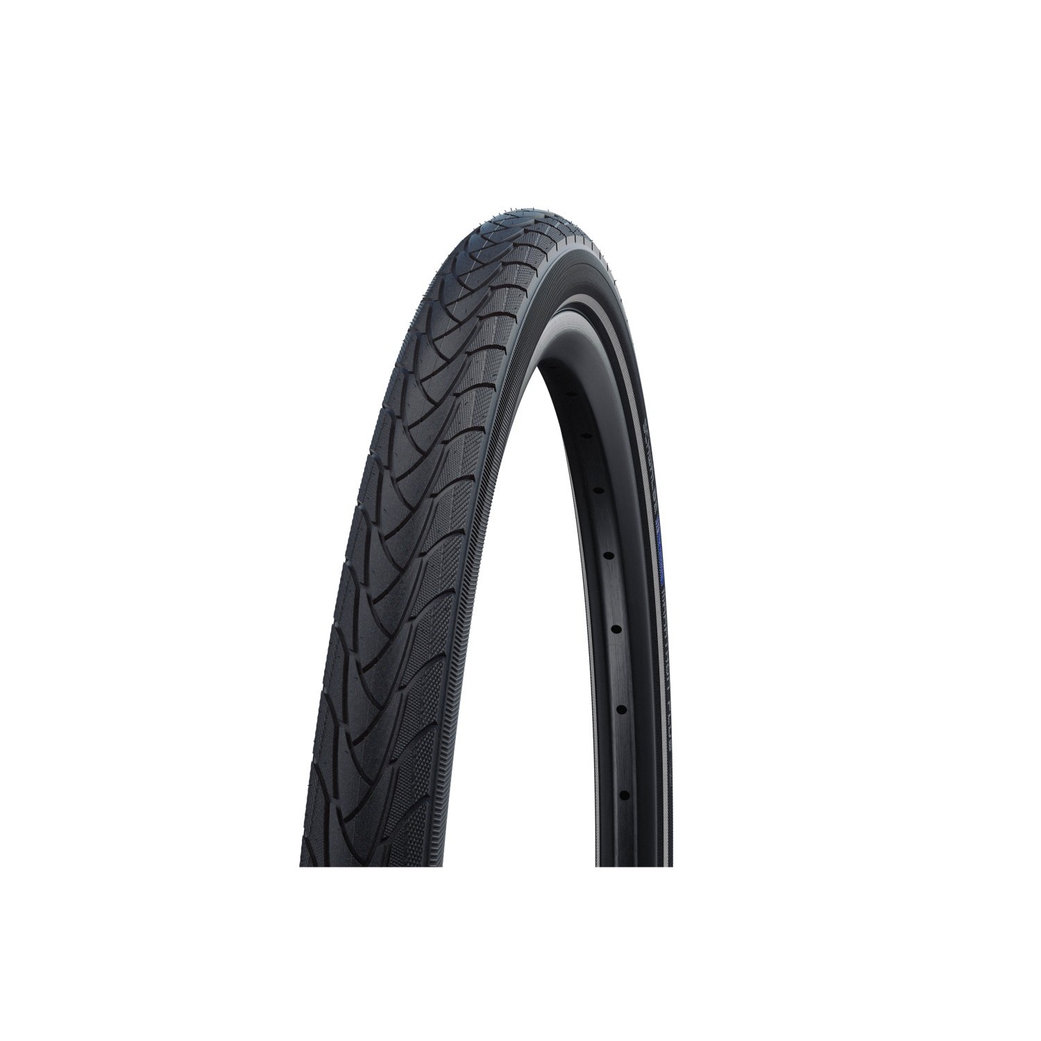 KÖP 700X25C (25-622) 28X1,00 SCHWALBE MARATHON PLUS HS440 FEKETE REFLEXCSÍKOS 1