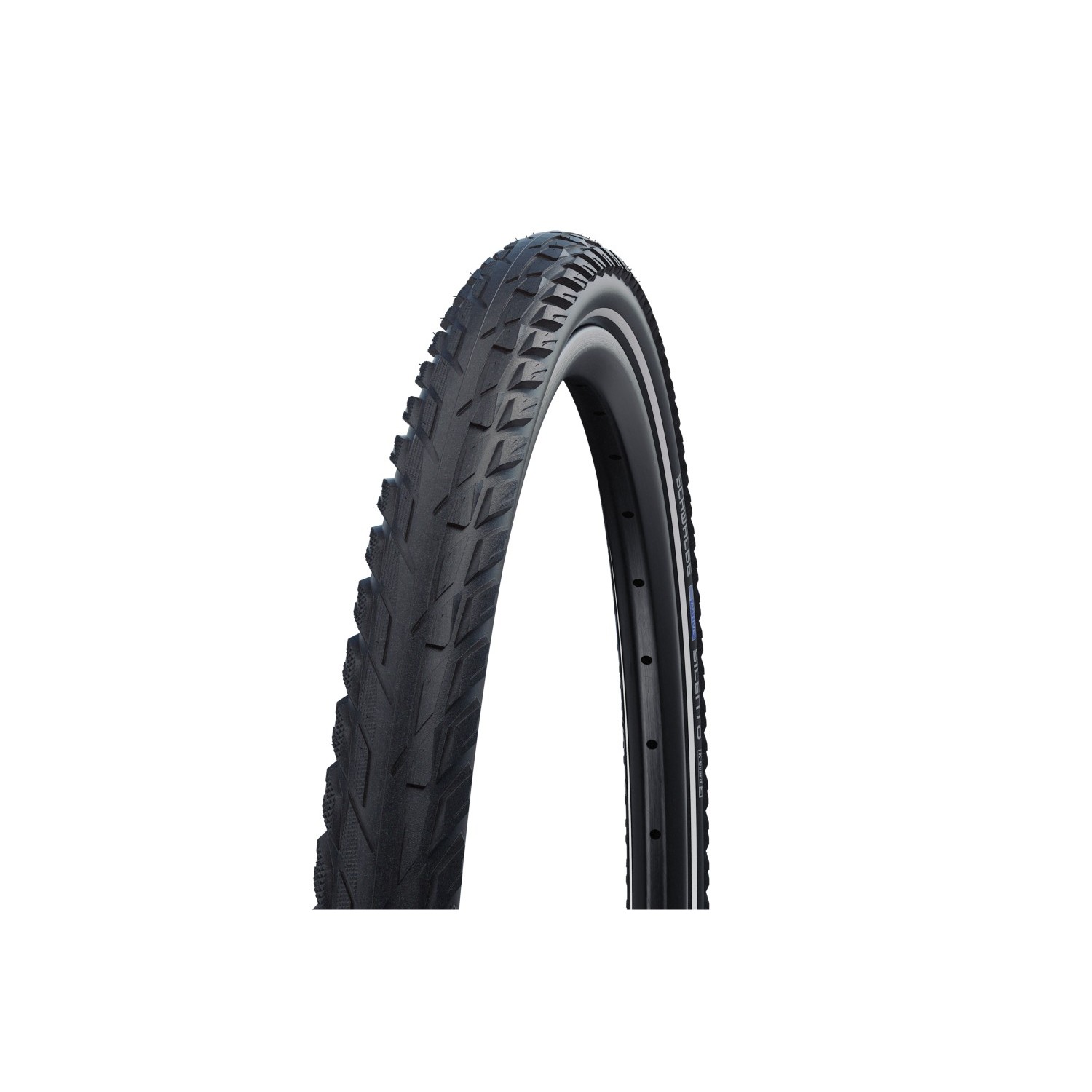 KÖP 700X35C (37-622) 28X1,40 SCHWALBE SILENTO HS421 FEKETE REFLEXCSÍKOS