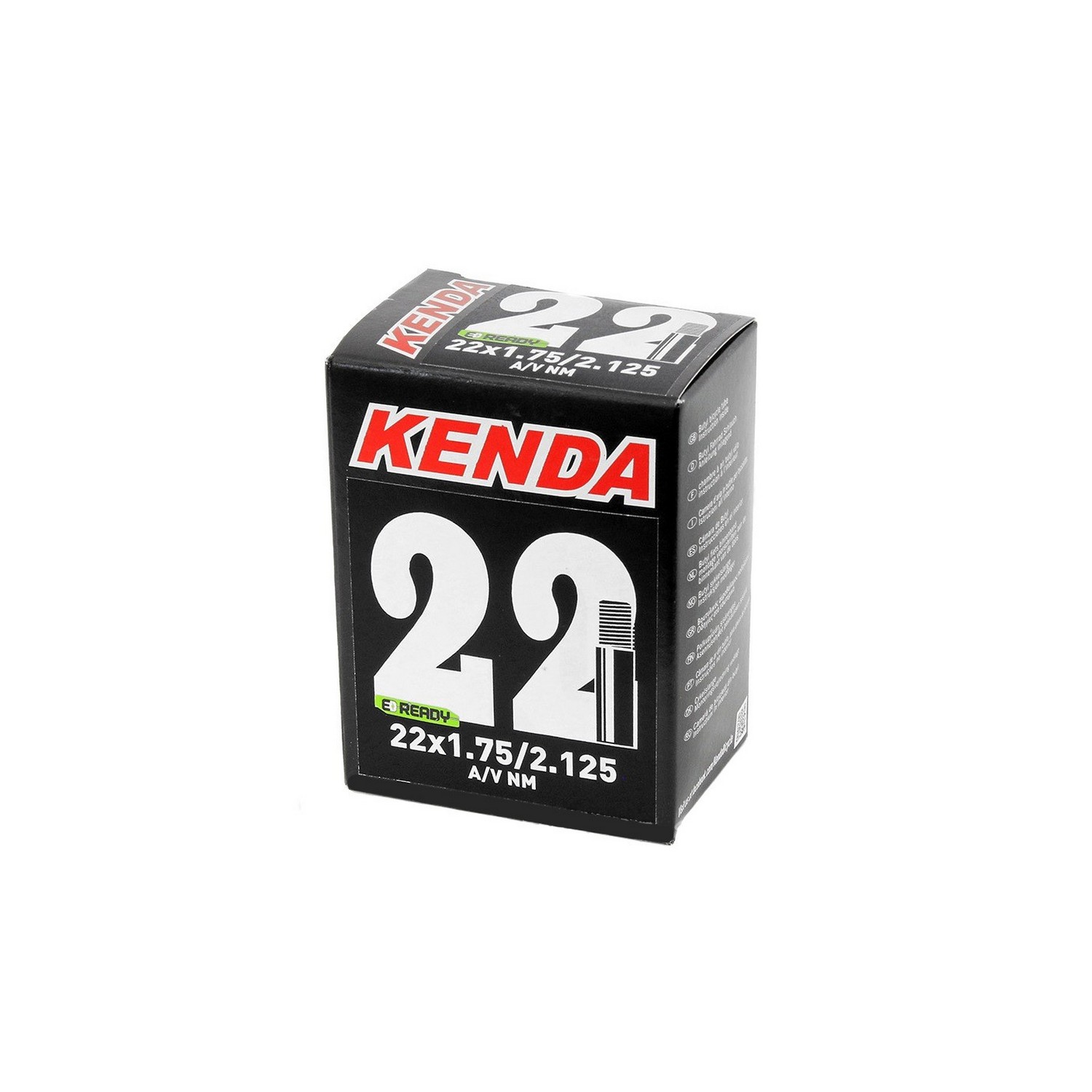 TÖM 22X1,75-2,125 (47/57-456) KENDA AV - 35MM DOBOZOS