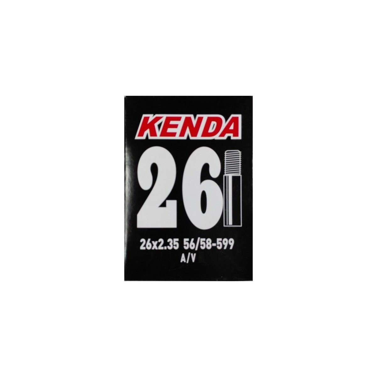 TÖM 26X2,10-2,35 (54/58-559) KENDA AV DOBOZOS 1