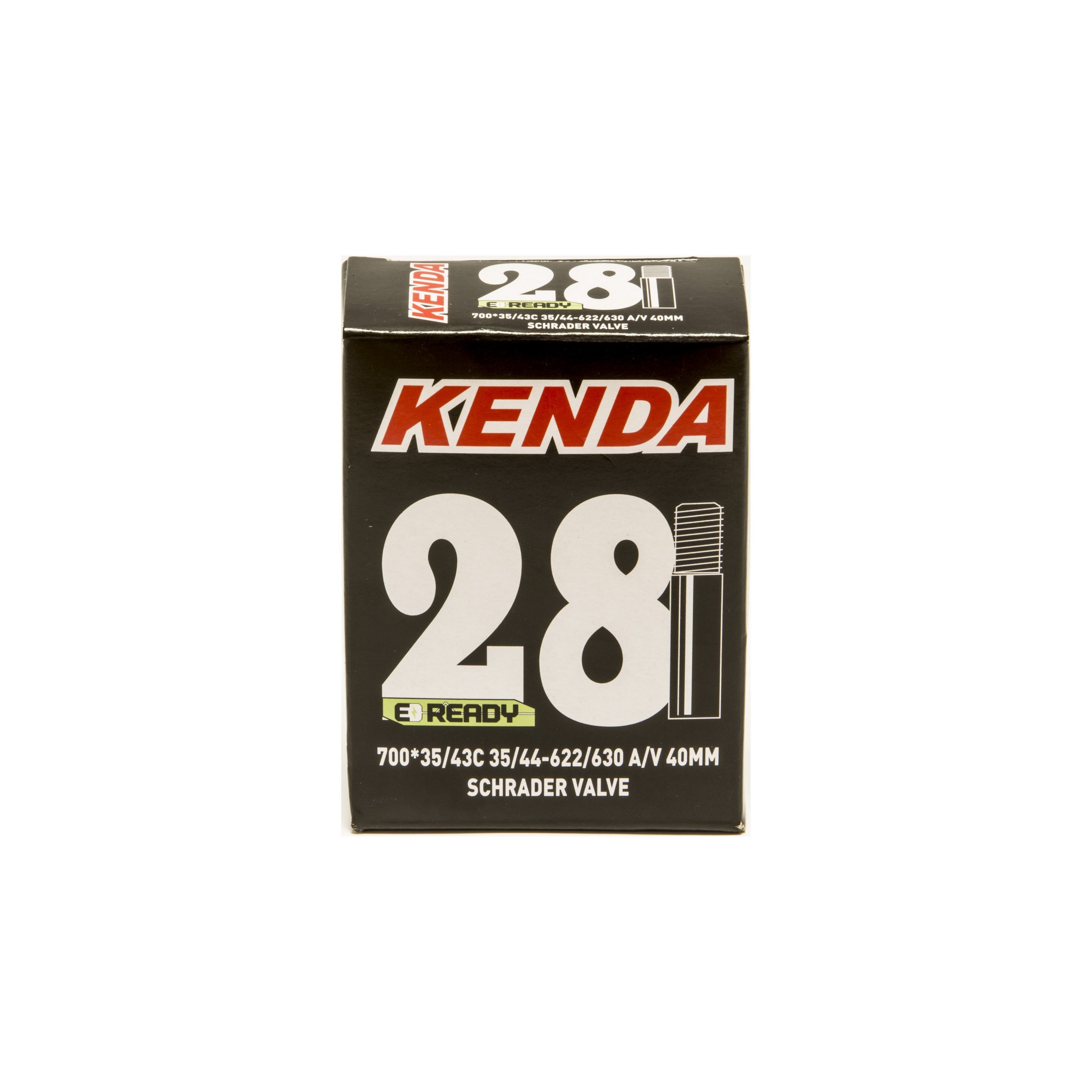 TÖM 700X35-43C (35/44-622/630) KENDA AV - 40MM DOBOZOS