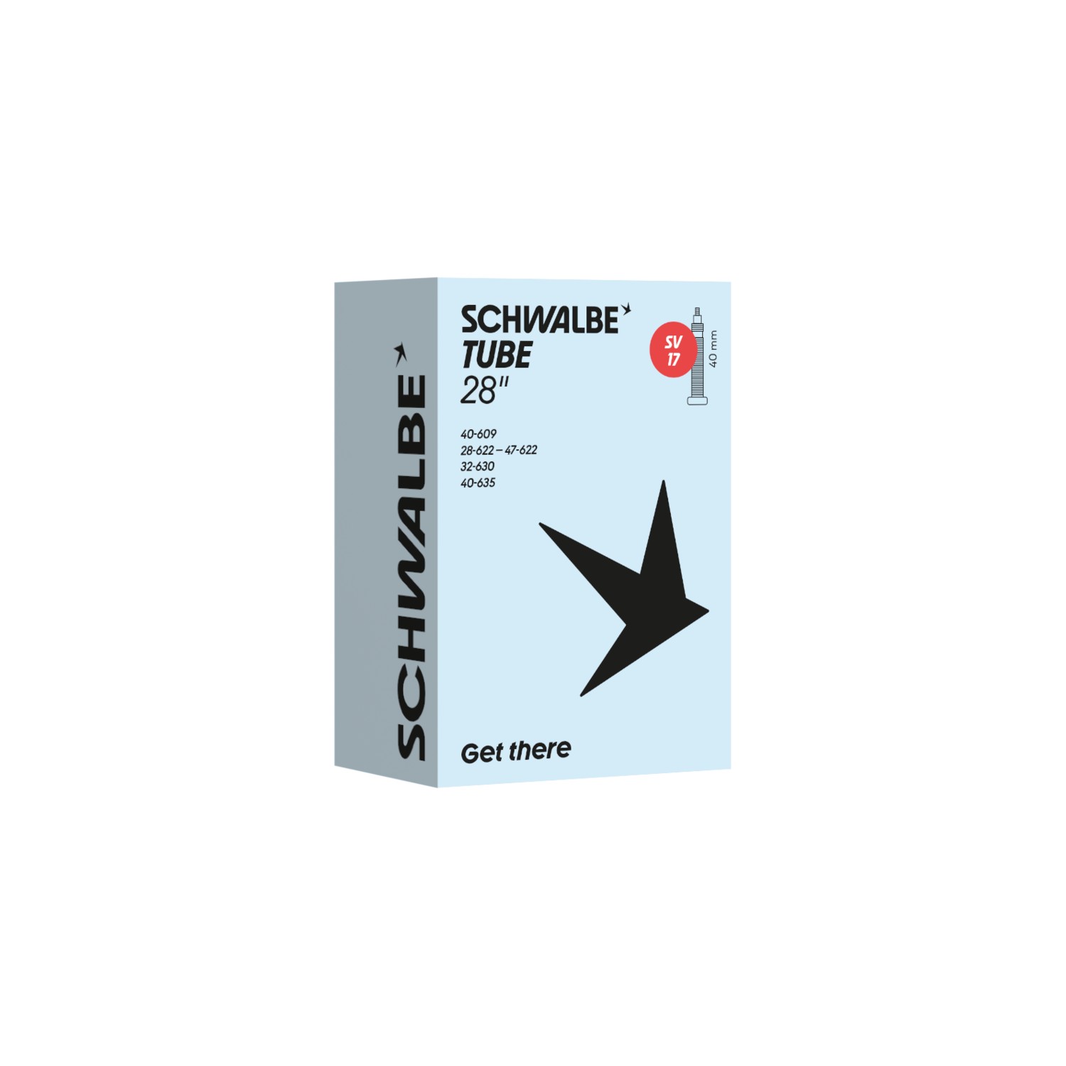 TÖM 700X28-45C (622/630/635) SCHWALBE SV17 - 40MM DOBOZOS 1