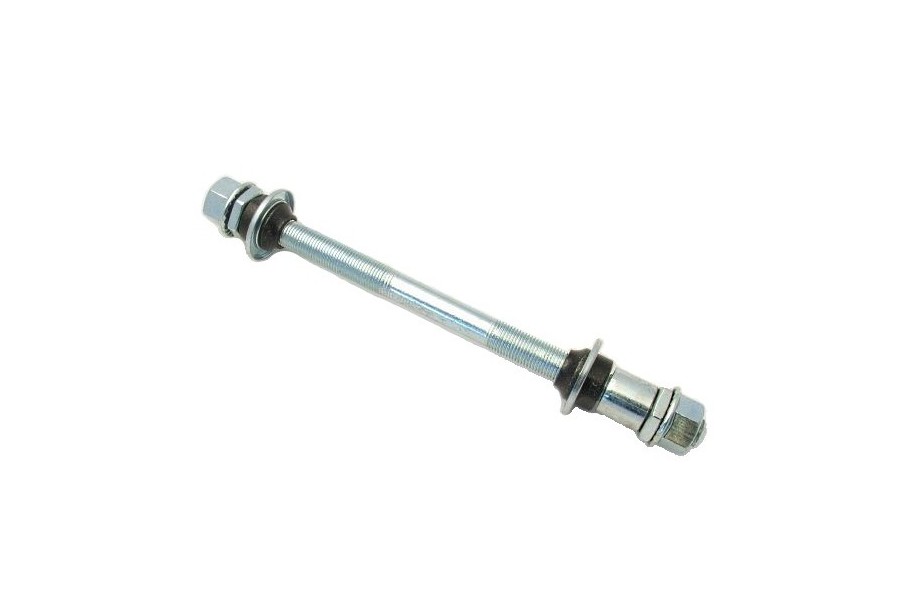 HÁTSÓTENGELY 3/8" MTB PORVÉDŐS SZERELT - 175 MM (KT-A51R) (5db/csomag) 1