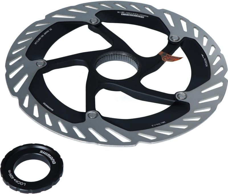 FÉKTÁRCSA RT-CL900 L 203MM W/LOCK RING(EXTERNAL SERRATION)