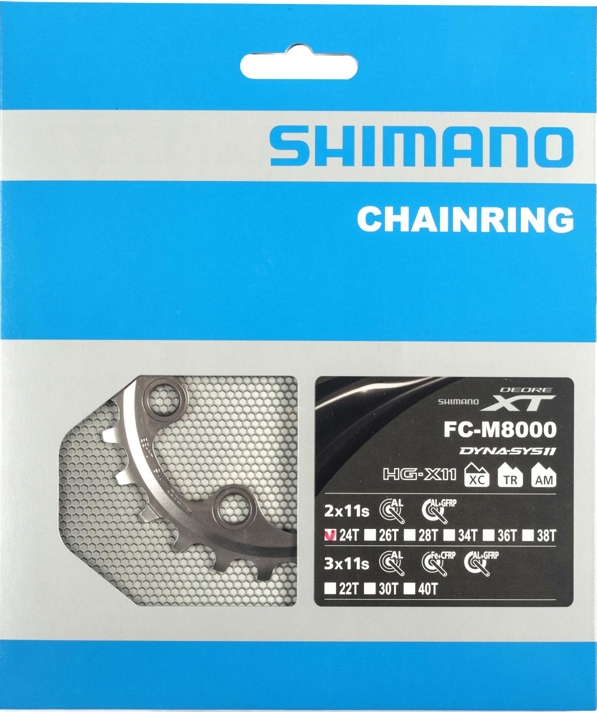 LÁNCKERÉK FC-M8000 24F-BB for 34-24F