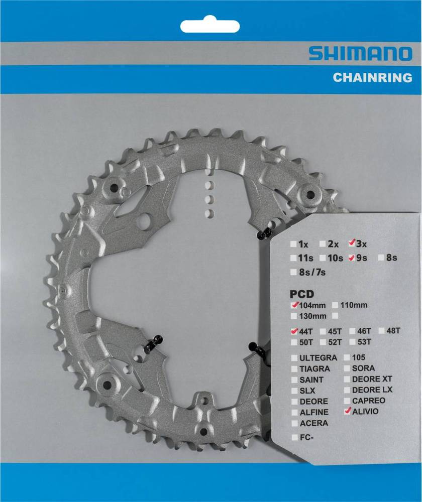 LÁNCKERÉK FC-T4060 44T FOR 44-32-22F EZÜST FOR CHAIN GUARD