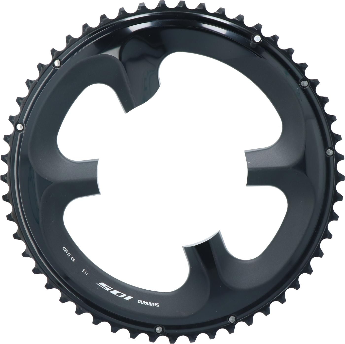 LÁNCKERÉK FC-R7000 53T-MW FEKETE FOR 53-39F
