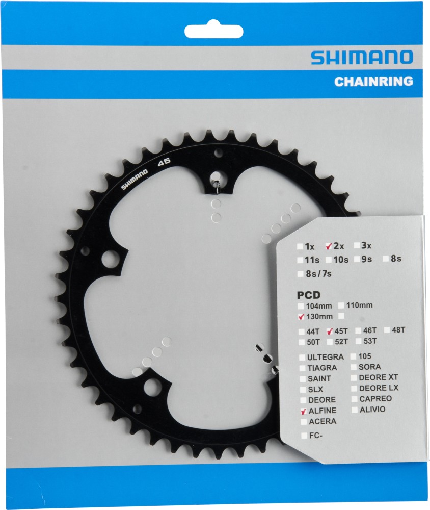 LÁNCKERÉK FC-S501CHAINRING 45T FEKETE 130MM