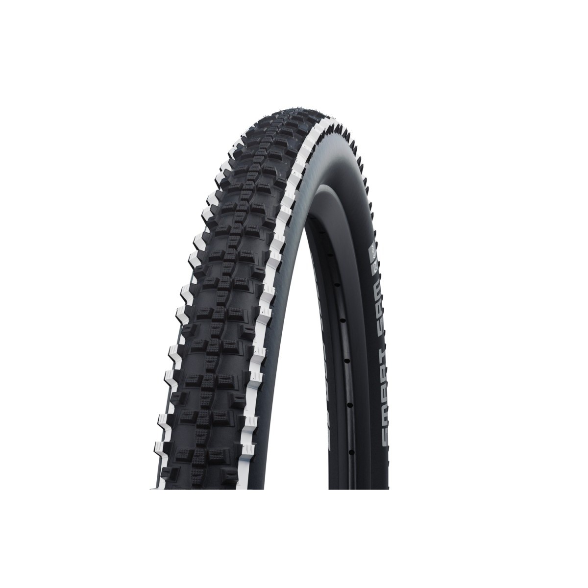 KÖP 26X2,25 (57-559) SCHWALBE SMART SAM HS476 FEHÉR CSÍKOS