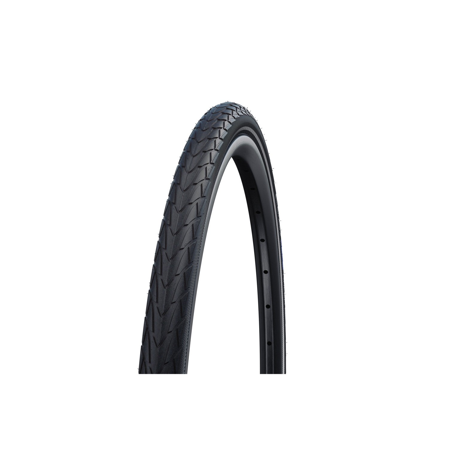 KÖP 26X1,50 (40-559) SCHWALBE MARATHON RACER HS429 FEKETE REFLEXCSÍKOS