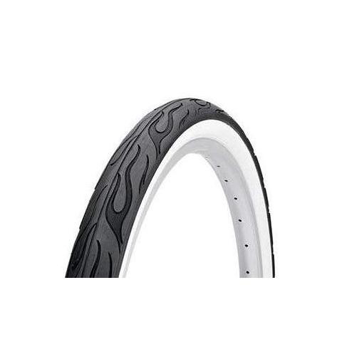 KÖP 26X2,125 (57-559) KENDA K1008A FLAME FEHÉR OLDALFAL