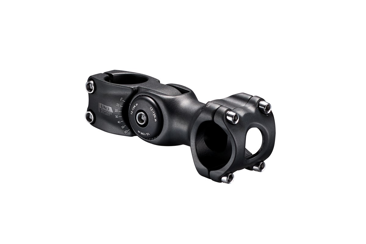 KORMÁNYSZÁR ALU A-HEAD 31,8 UNO - ÁLLÍTHATÓ (0°-60°) / 90 MM FEKETE