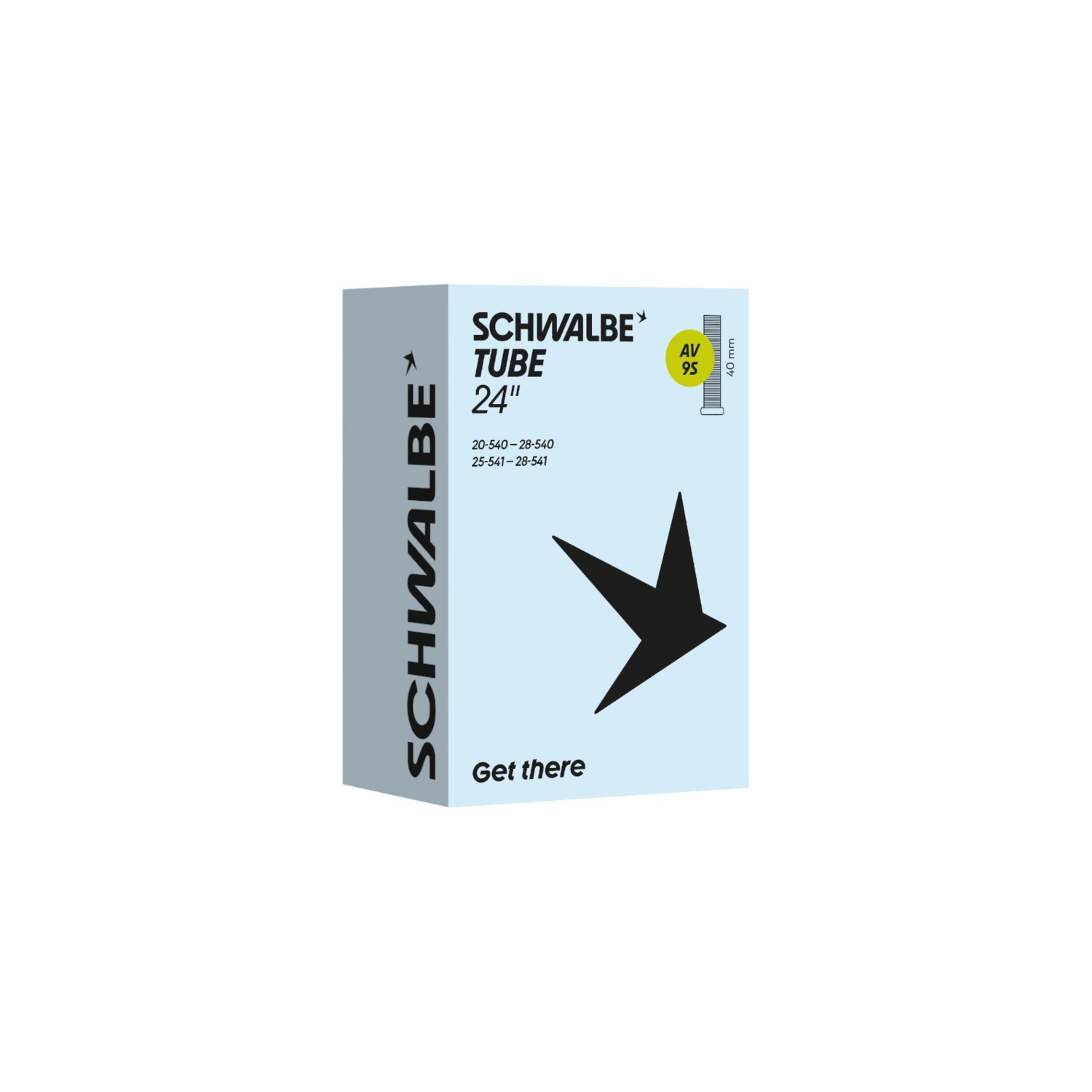 TÖM 24X0,75-1,10 (20/28-540) SCHWALBE AV9S - 40MM DOBOZOS