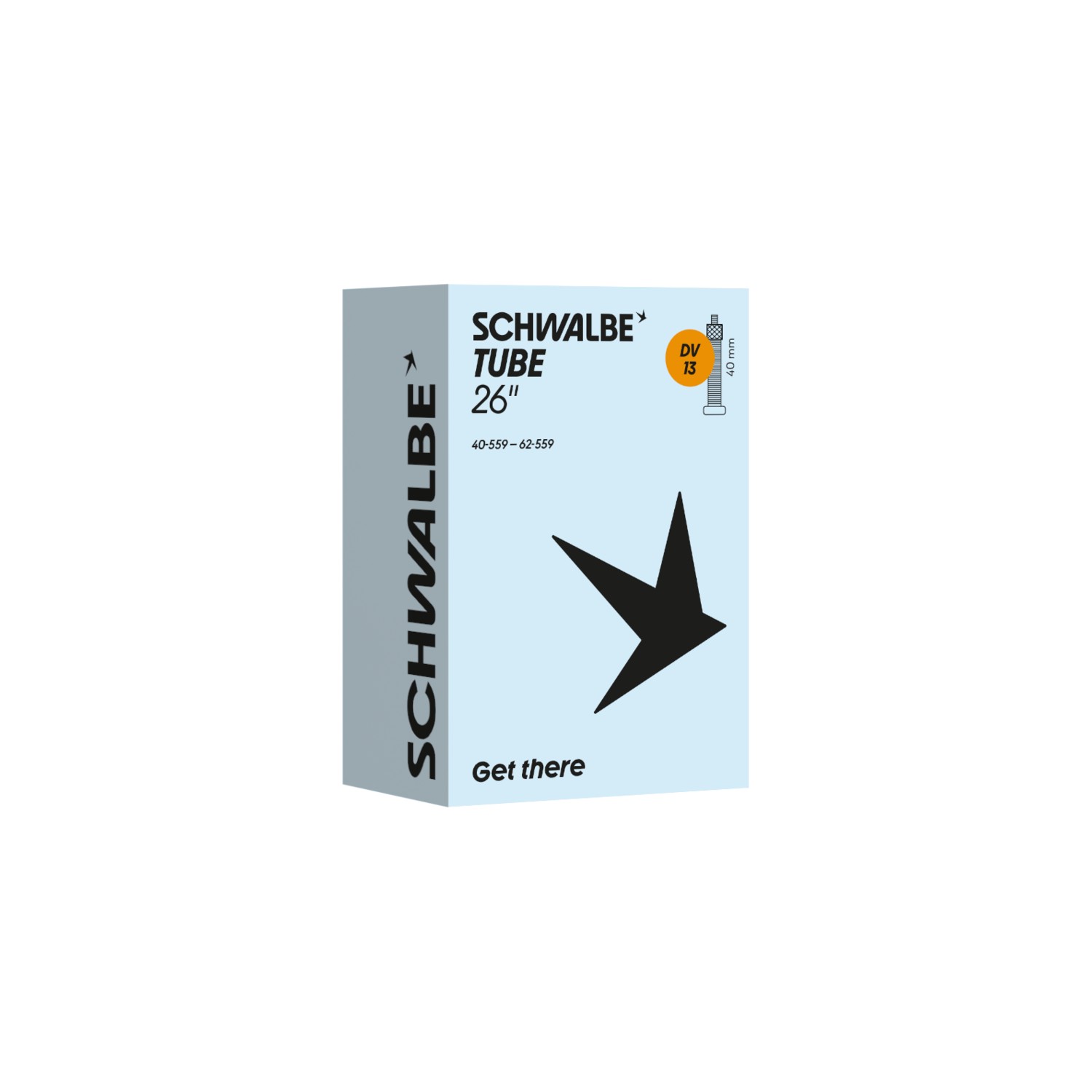 TÖM 26X1,50-2,40 (40/62-559) SCHWALBE DV13 - 40MM DOBOZOS