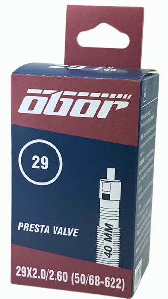 OBOR tömlő 29*2,0-2,6 FV 40mm 1