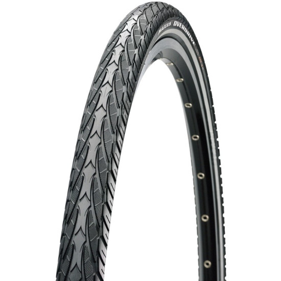 Külső Maxxis 700X38C OVERDRIVE K2/fényvisszaverős Drótperemes 543g 1