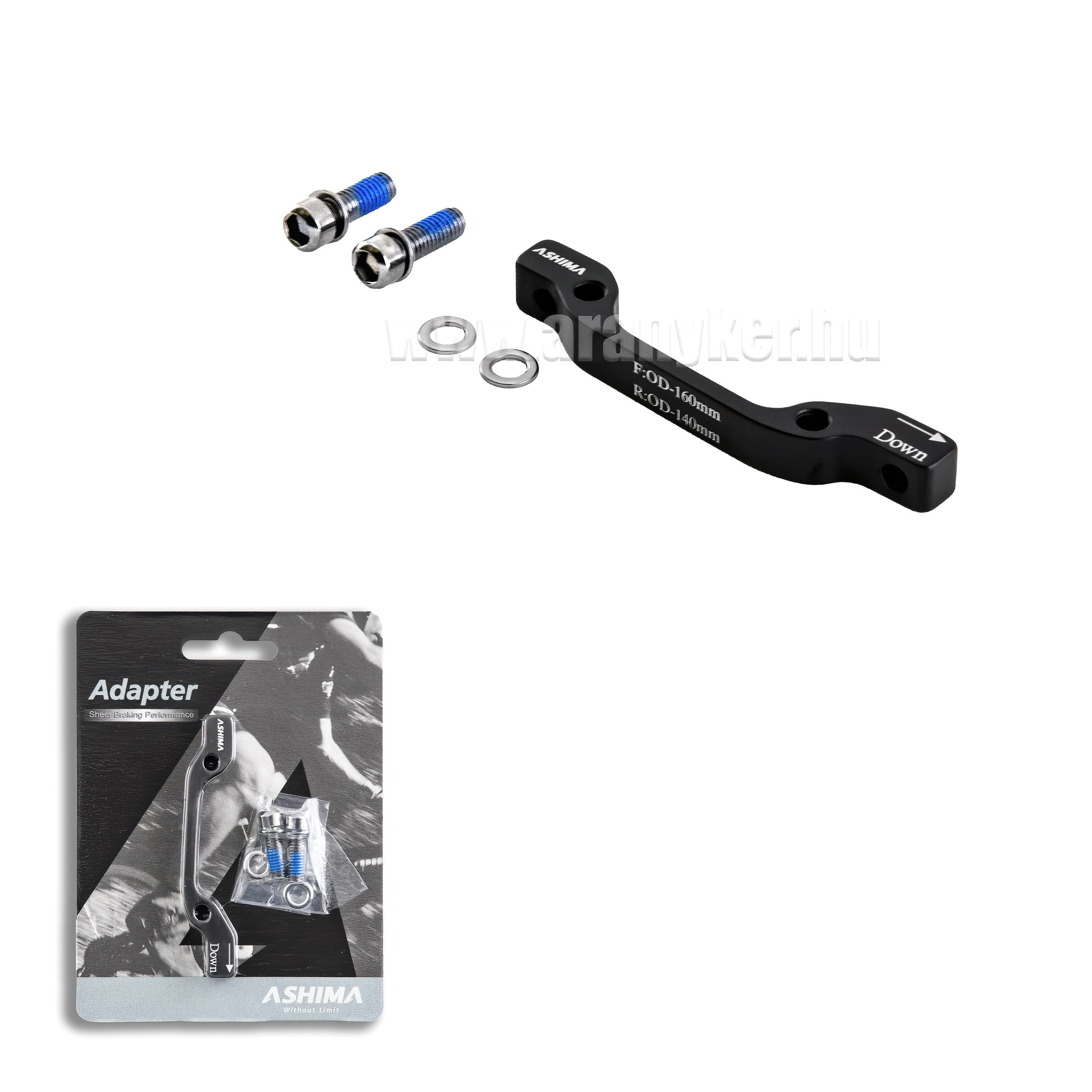 TÁRCSAFÉKHEZ ADAPTER ASHIMA