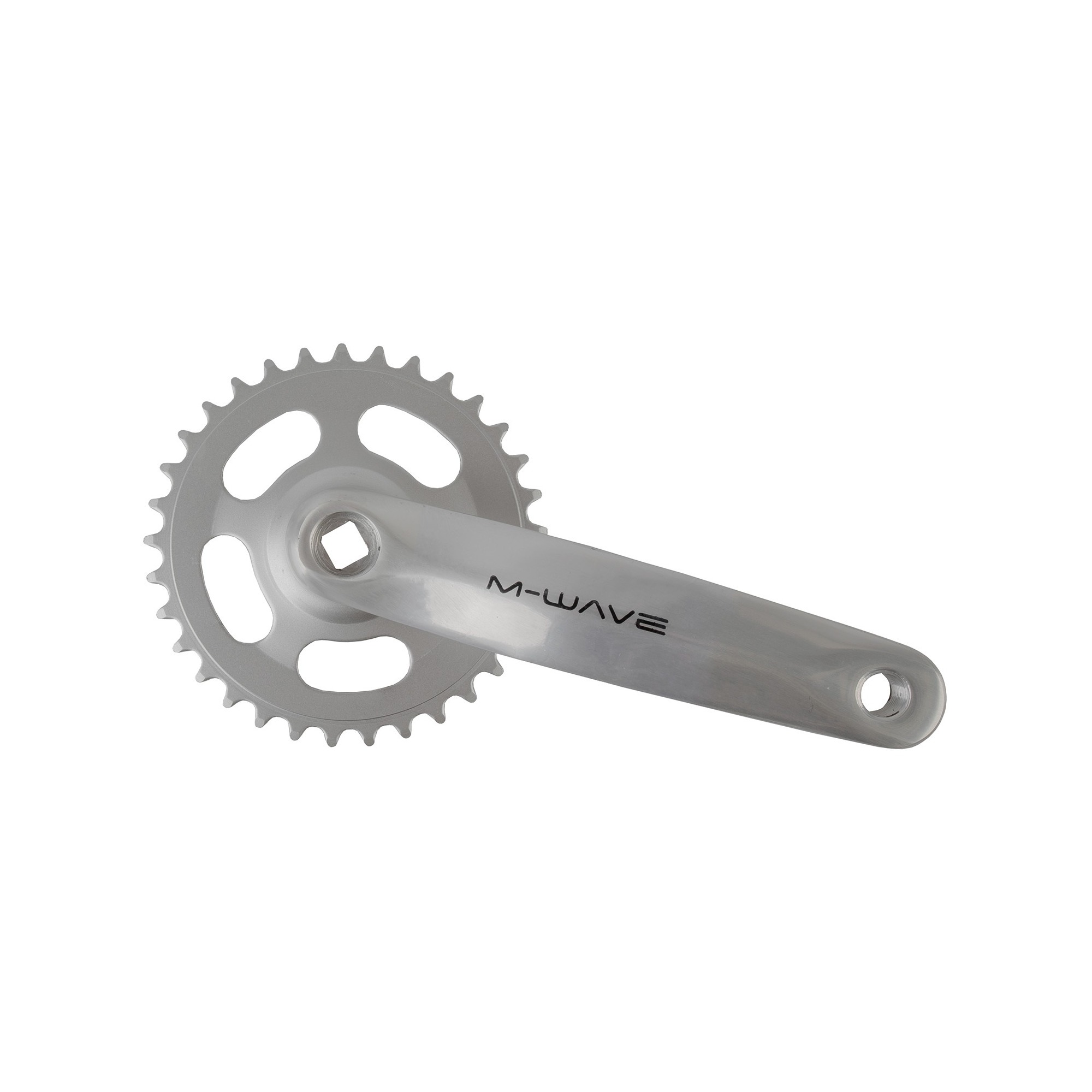 HAJTÓMŰ 170MM 33T ACÉL/ALU M-WAVE EZÜST 1