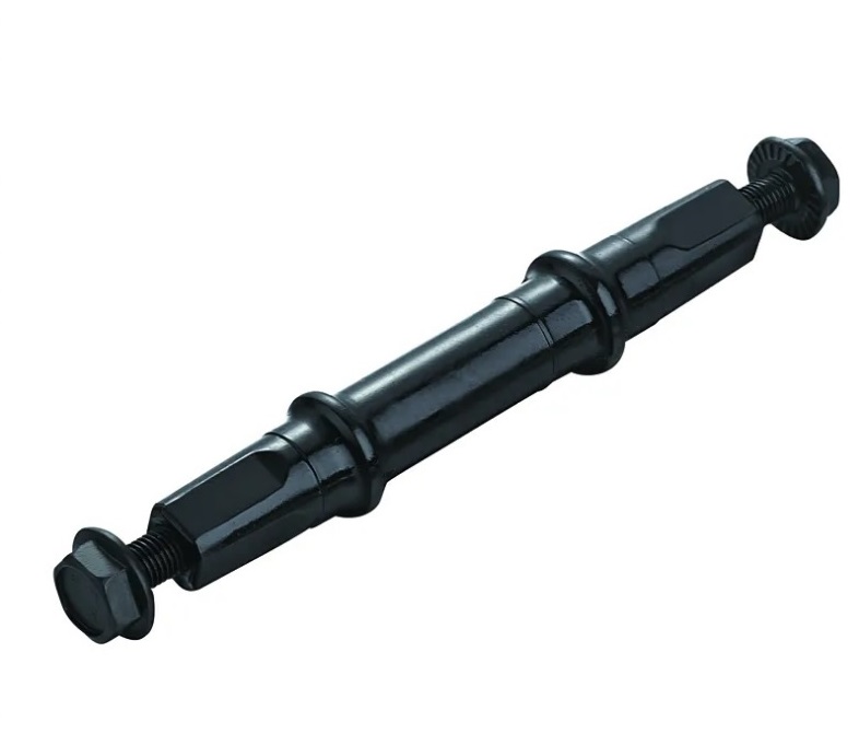 KÖZÉPTENGELY SZÖGLETES 119MM BSA68 - 32/52/35 MM ACÉL - KENLI KL-02 FEKETE 1