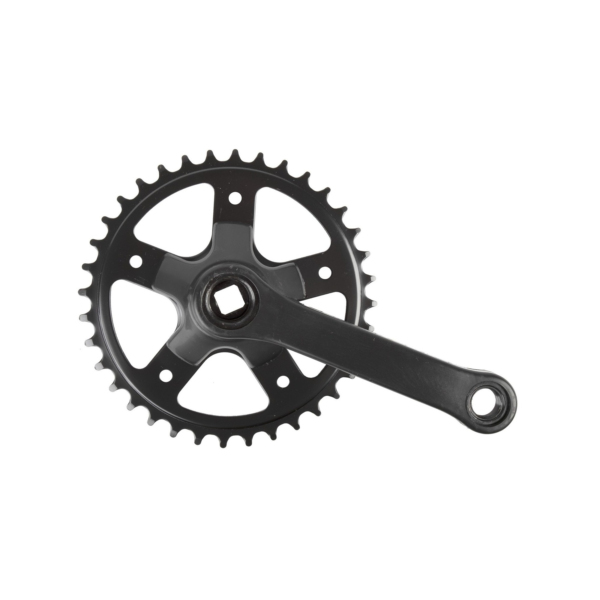 HAJTÓMŰ ACÉL 36T 1/2X3/32" 127MM ACÉL KAR - NÉGYSZÖGLETES (JIS) FEKETE