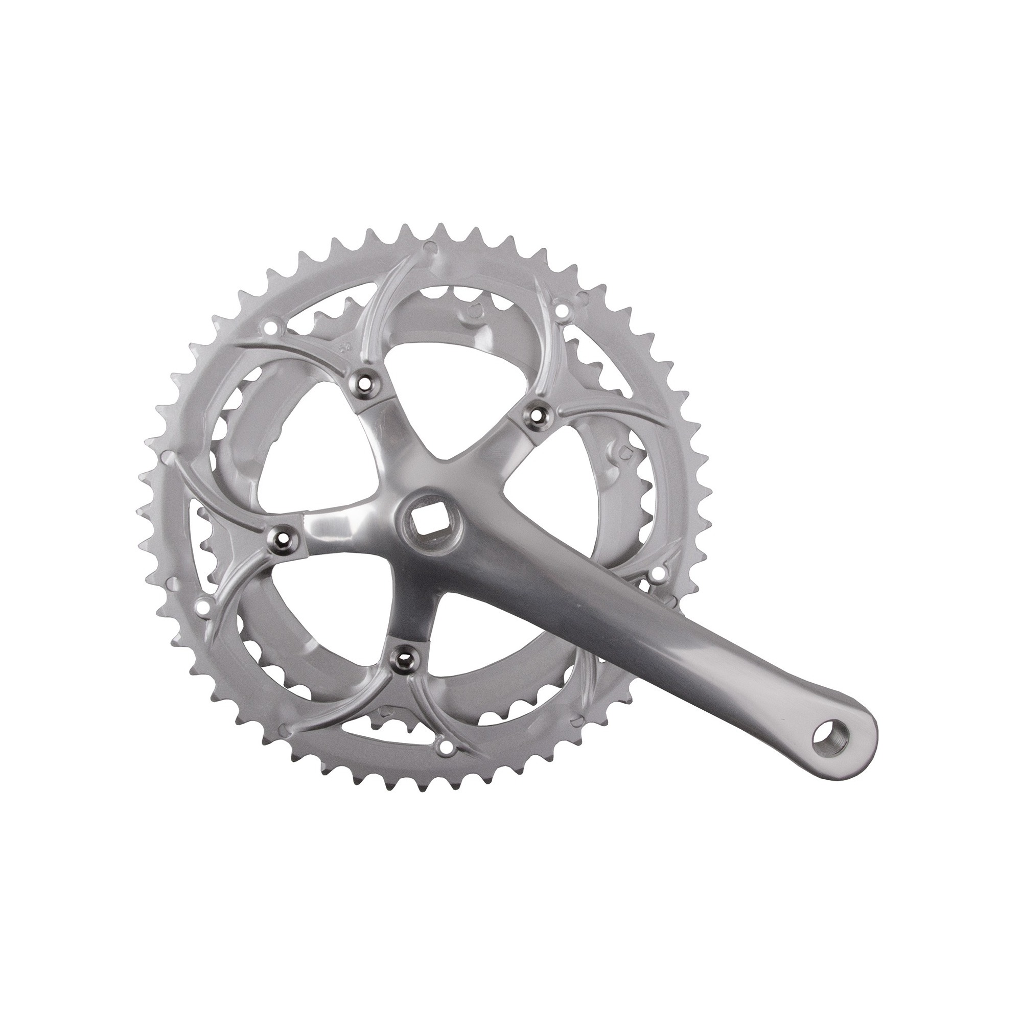 HAJTÓMŰ ALU/ACÉL 170MM 52/42T VERSENY - 9 SEBESSÉGES EZÜST 1