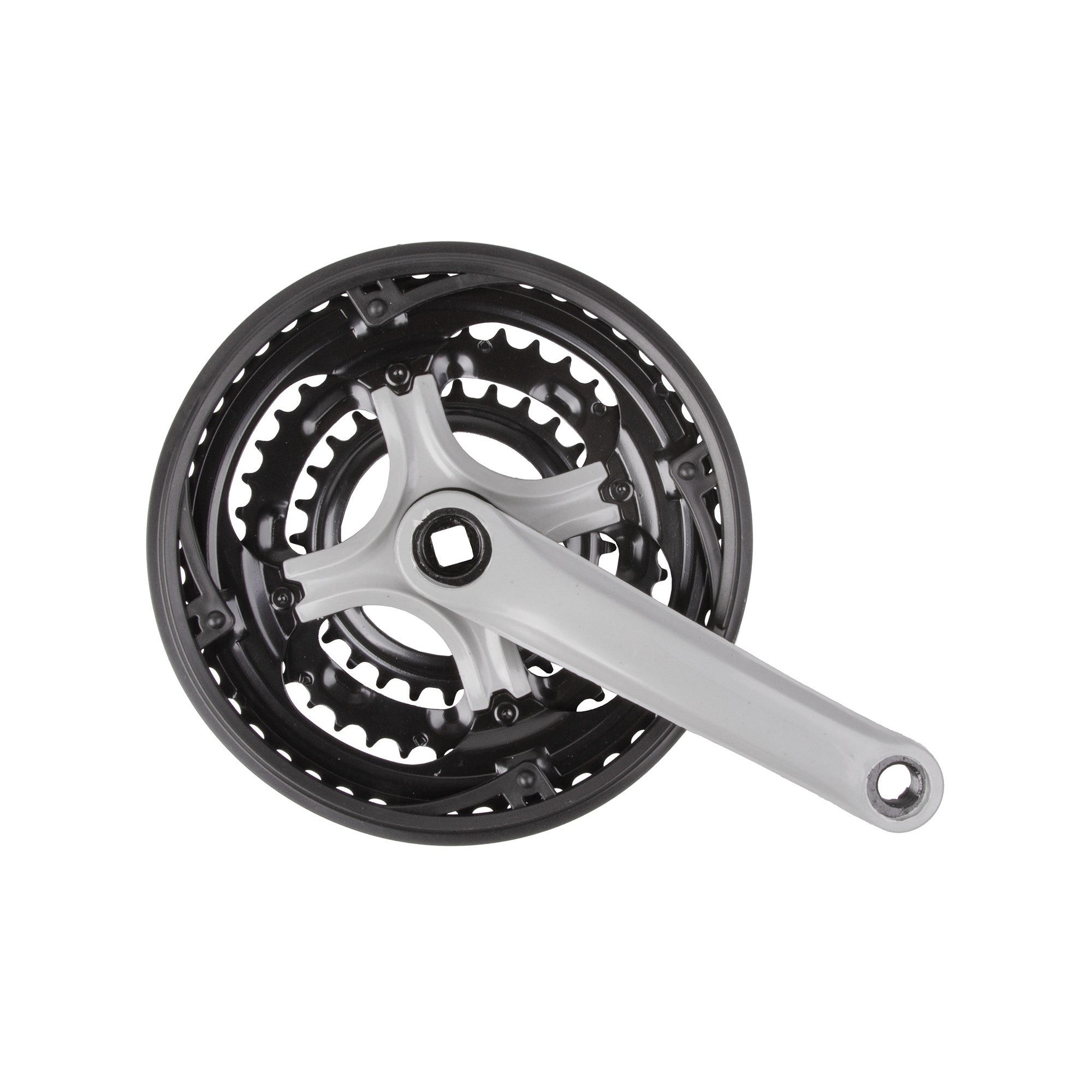 HAJTÓMŰ MTB ACÉL 170MM 48/38/28T +LV 3/32 FKT/EZT 170MM 48/38/28 +LV 3/32 FKT/EZT MESS3512