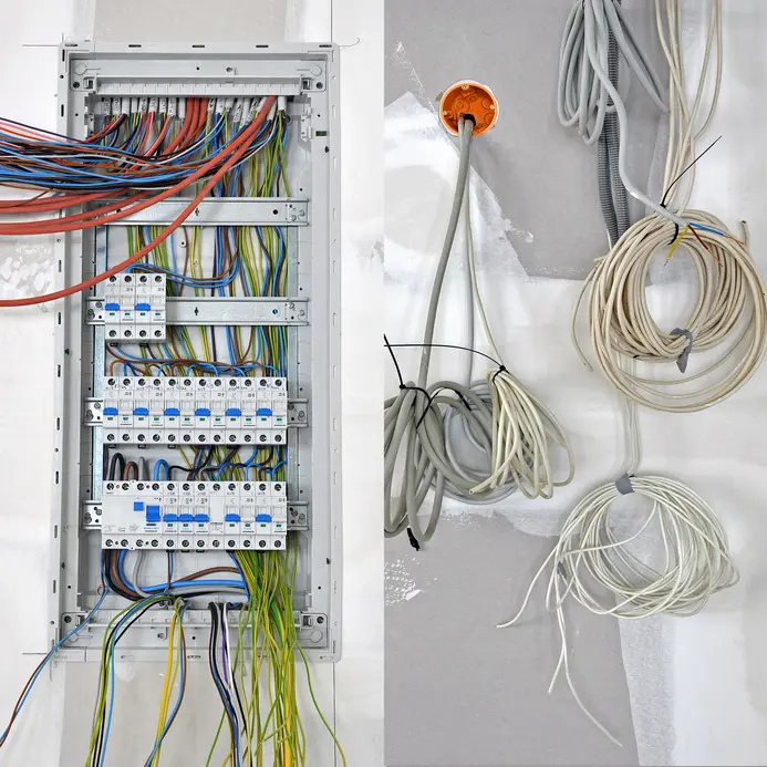 Travaux d'électricité