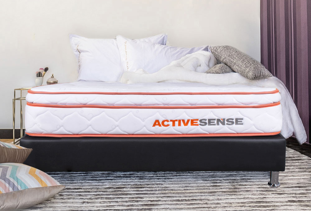 Combo colchón active sense + base cama