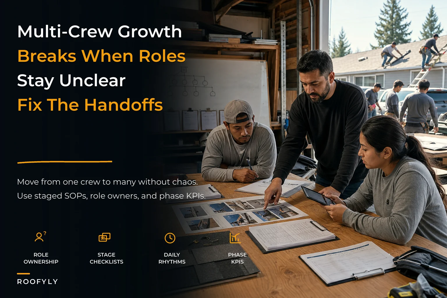 From Single Crew to Predictable Multi-Crew Growth: A Staged Operational Playbook with Role-Based SOPs and Phase KPIs