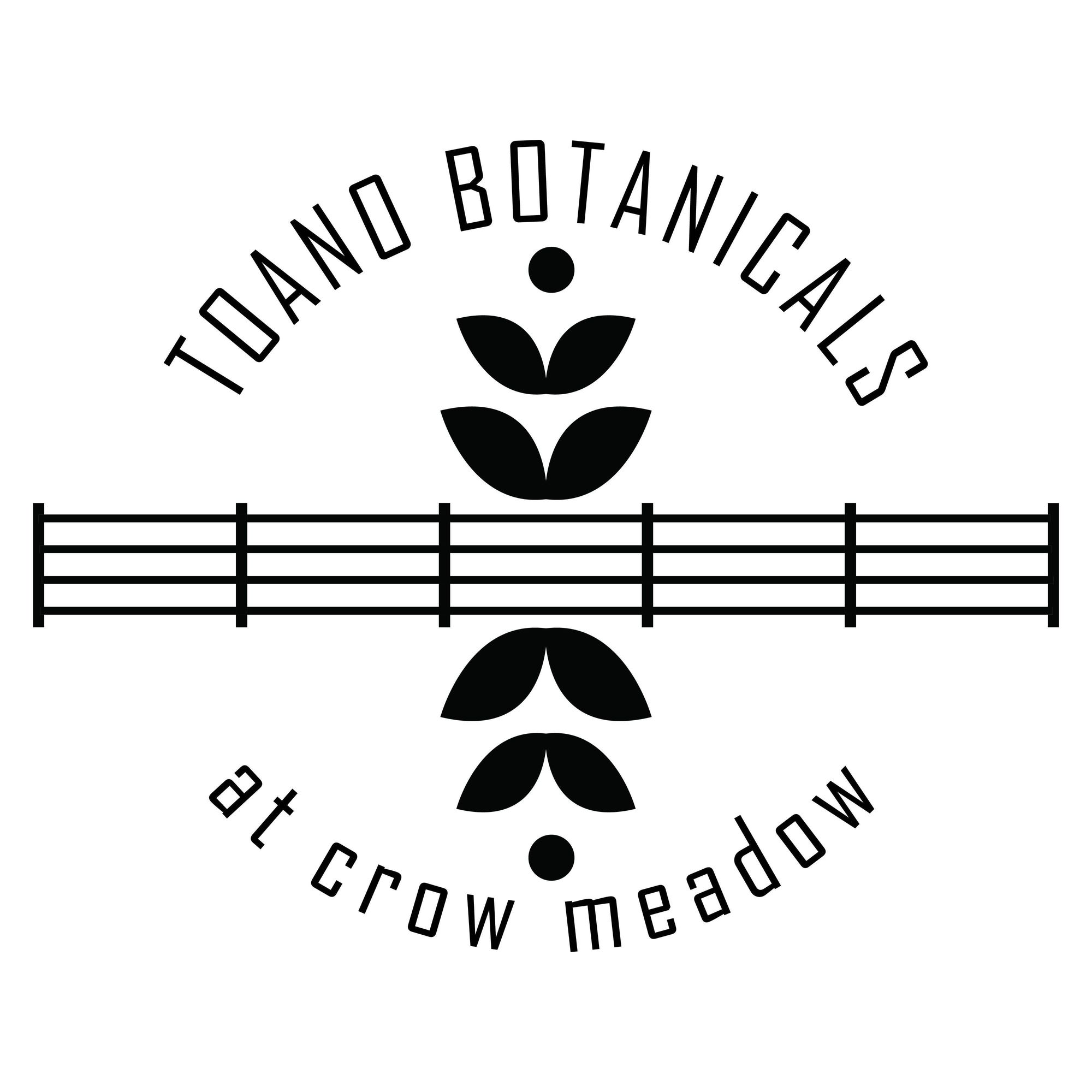 Toano Botanicals at Crow Meadow Logo