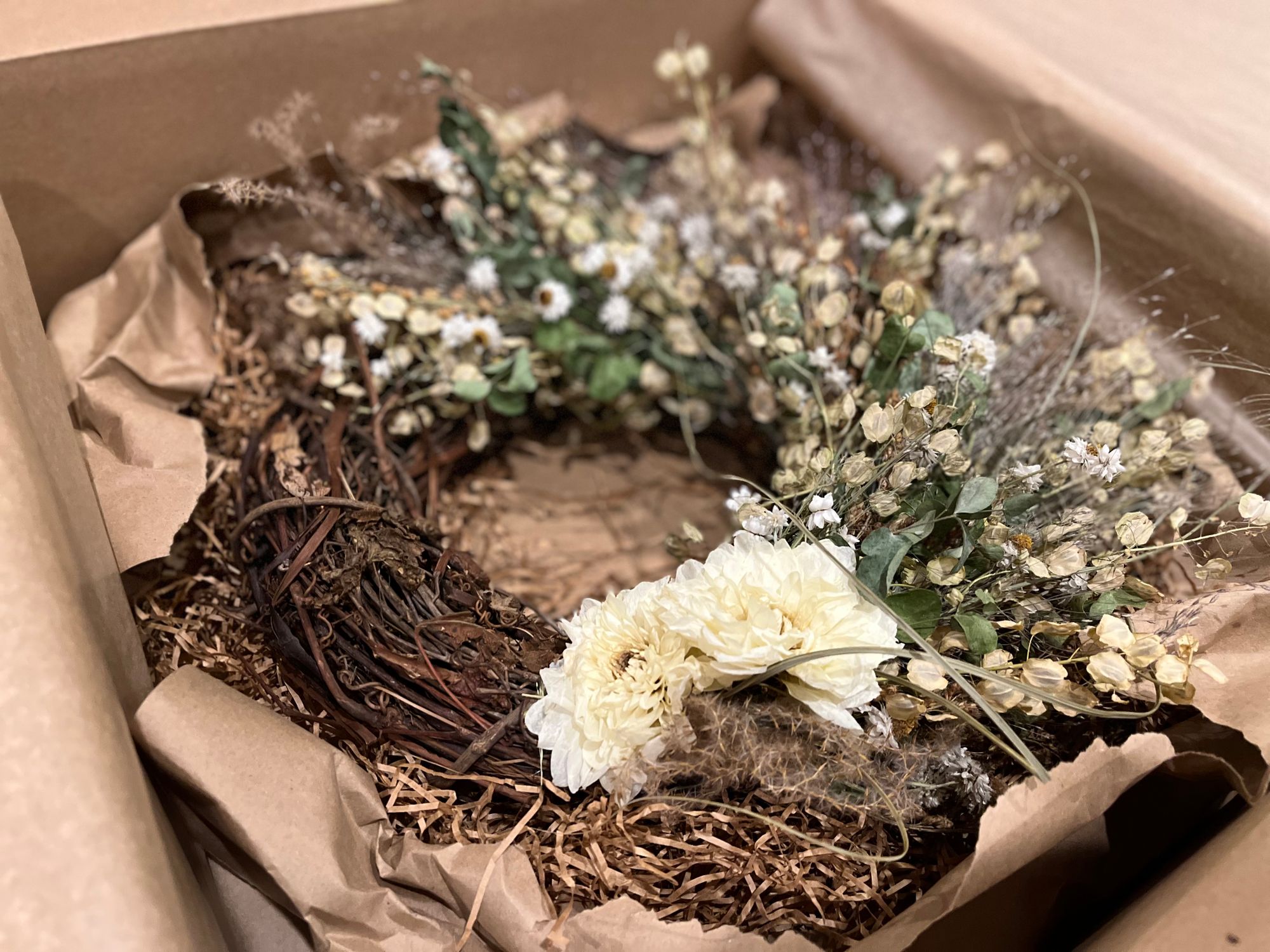 Dried Floral Wreath