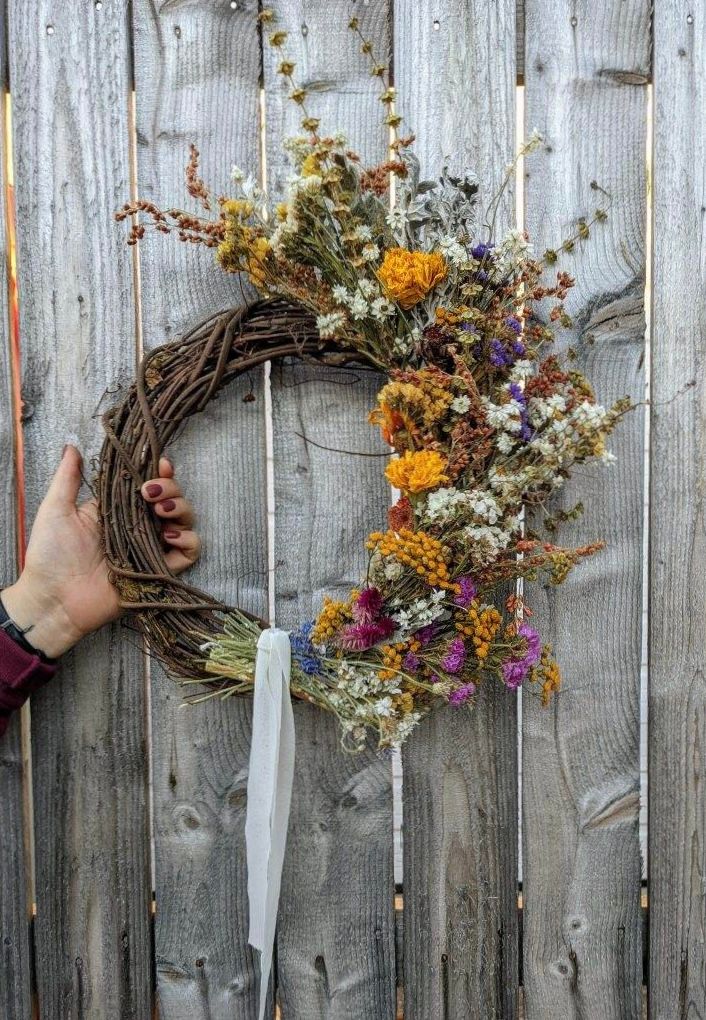 Dried Flower Wreath