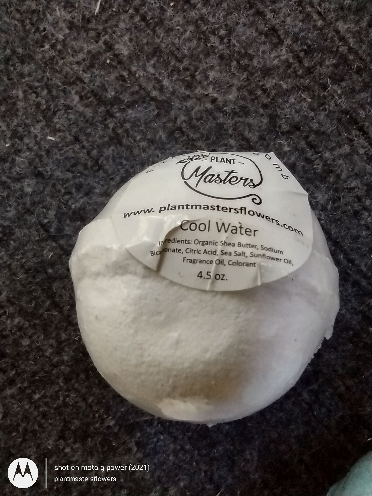Fizzy Bath Bomb