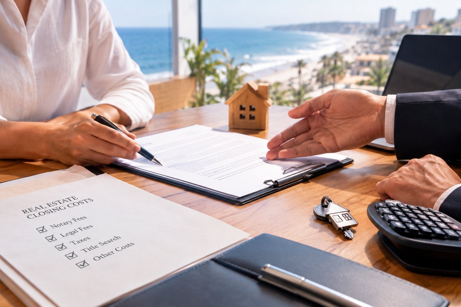 What are some of the things closing costs cover?