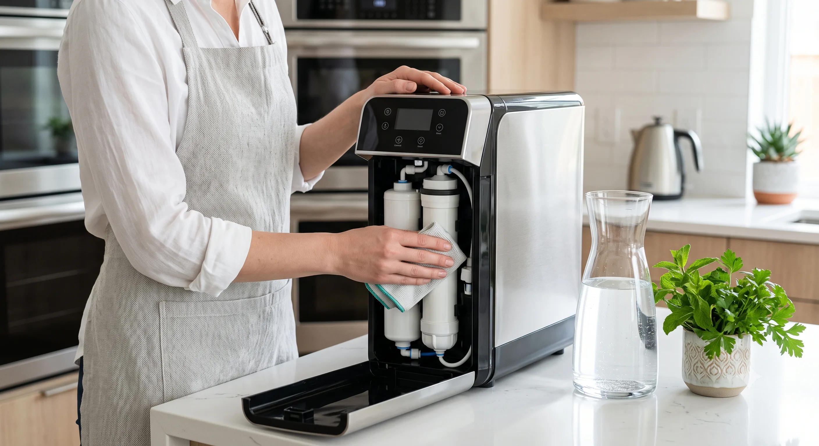 How to Clean Your RO Water Purifier at Home