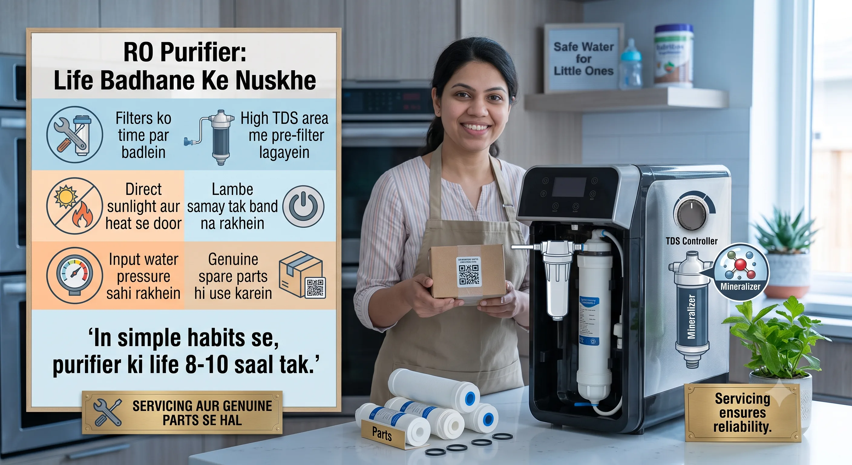 How to Increase the Lifespan of Your RO Purifier