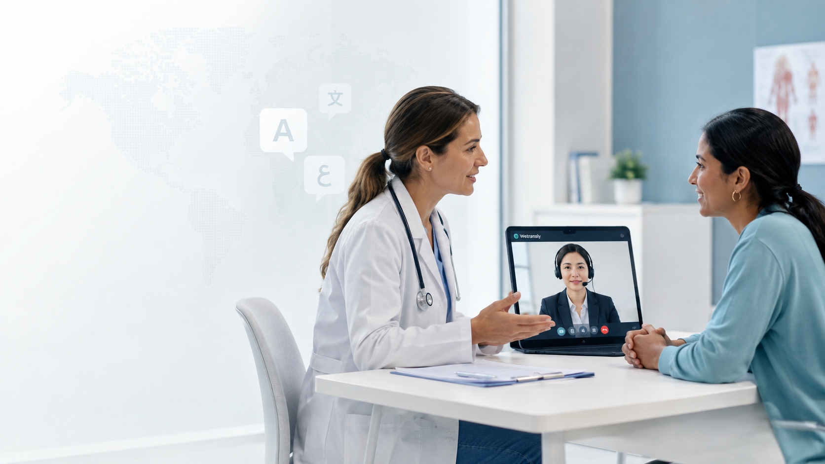 Interprétariat médical à distance : le rôle clé de la visio