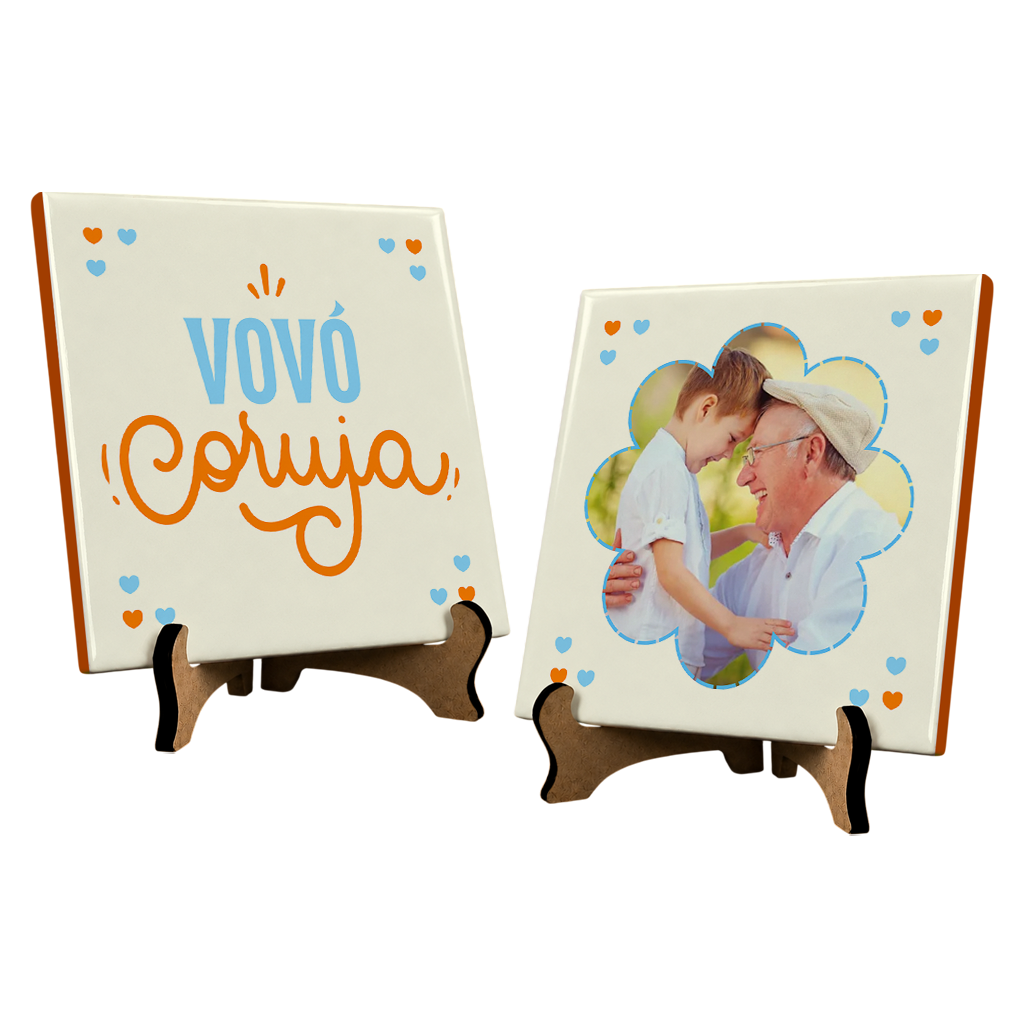 Par Azulejos - Vovô Coruja