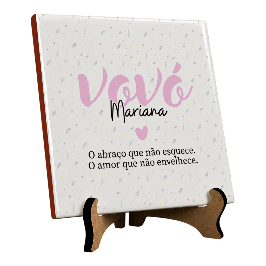 Azulejo - Vovó Amor Que Não Envelhece - Vista 2