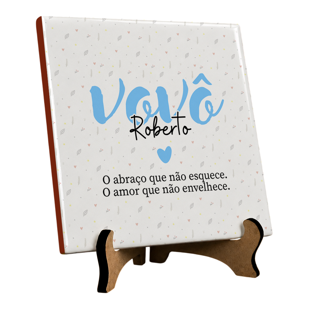 Azulejo - Vovô Amor Que Não Envelhece - Vista 2