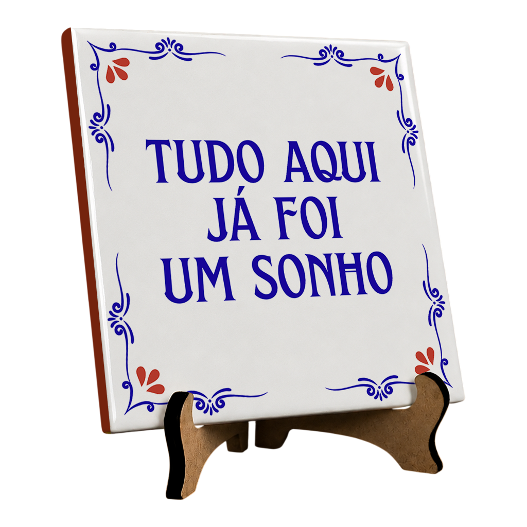 Azulejo Decorativo Com Frase - Imagem 2