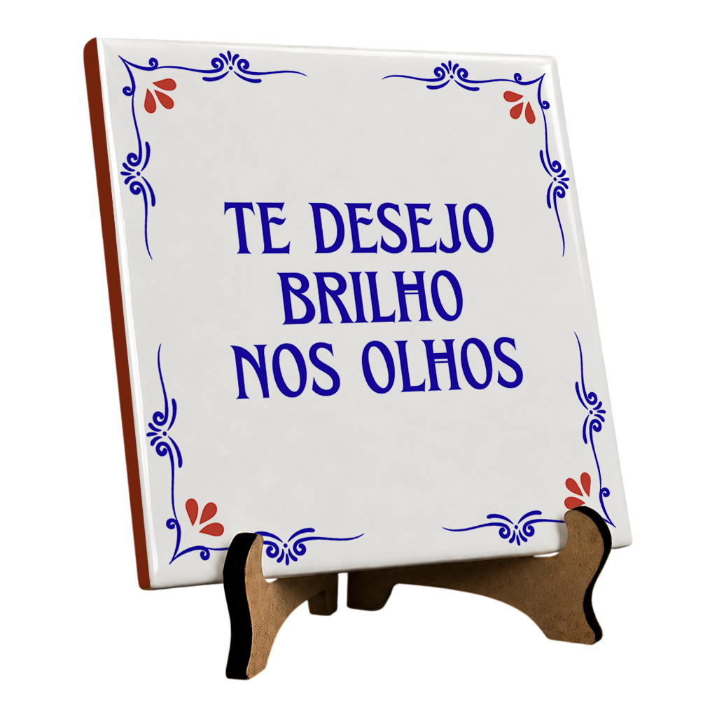 Azulejo Decorativo Com Frase - Imagem 2