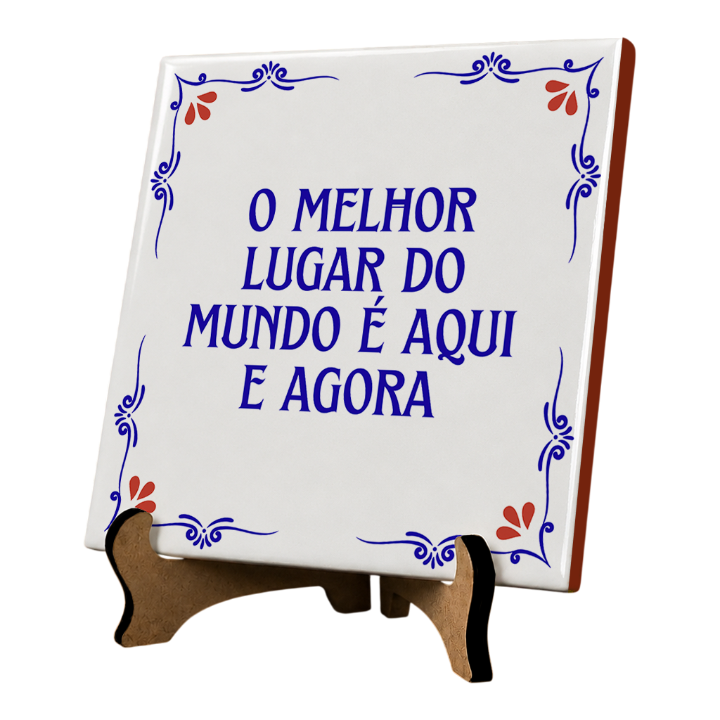 Azulejo Decorativo Com Frase - Imagem 3
