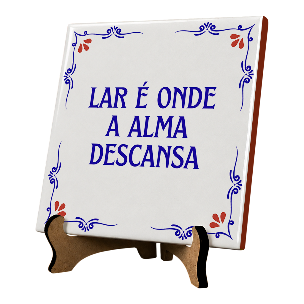 Azulejo Decorativo Com Frase - Imagem 3