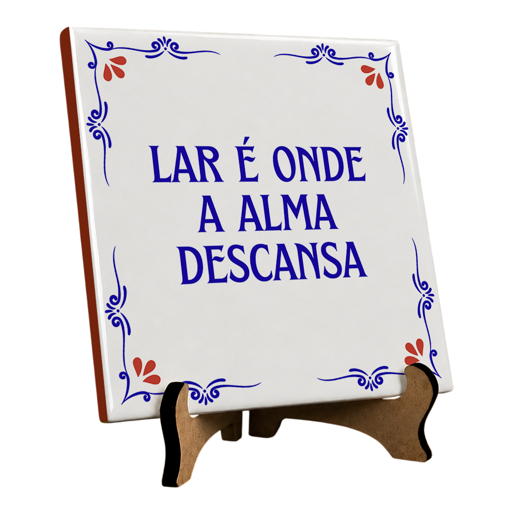 Azulejo Decorativo Com Frase - Imagem 2