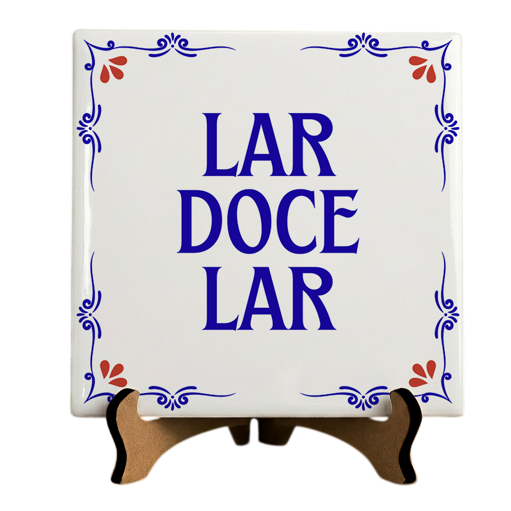 Azulejo Decorativo Com Frase - Imagem 1