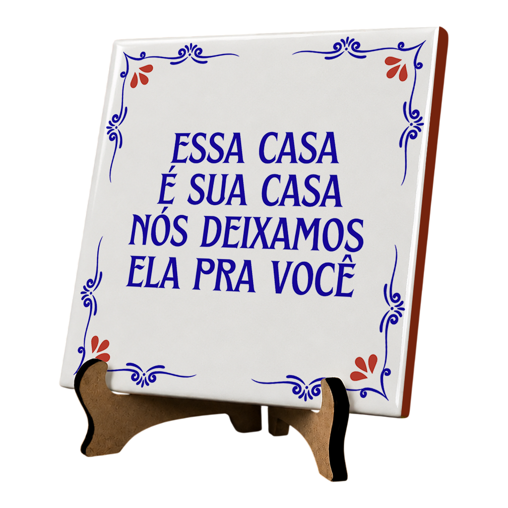 Azulejo Decorativo Com Frase - Imagem 3